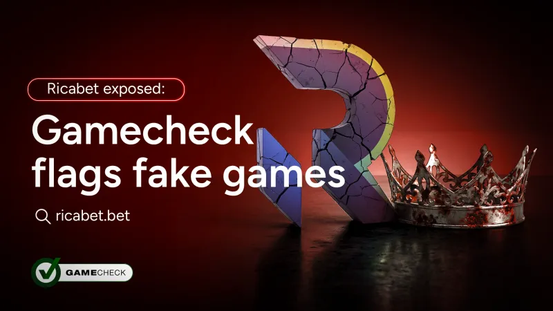 Ricabet ontmaskerd: Gamecheck signaleert nepwedstrijden